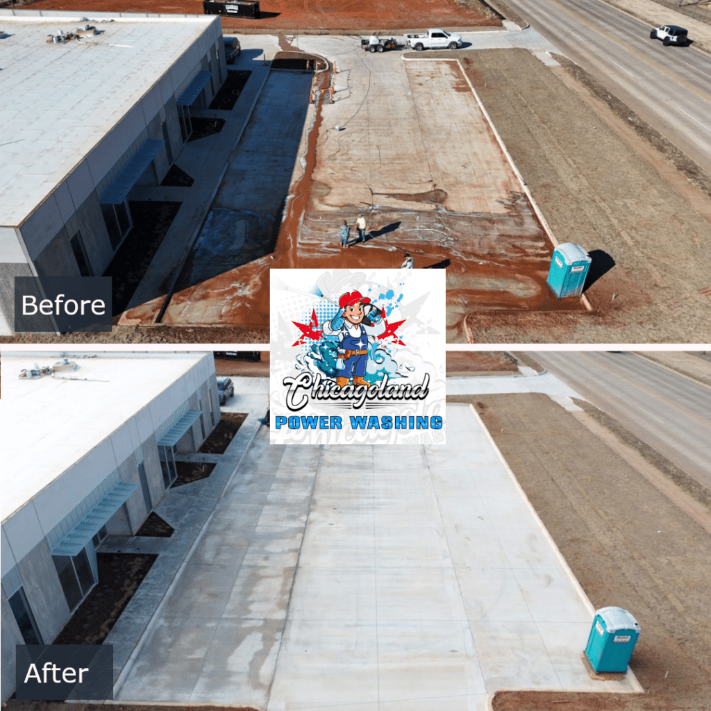 loading dock pressure washing